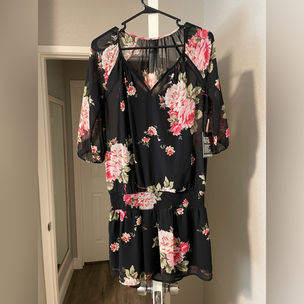 Express floral dress